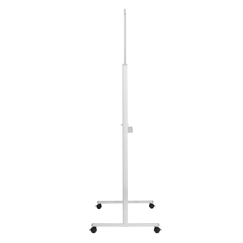 Dry Erase Whiteboard, Mobile, Double-Sided, Metal, 60x90cm