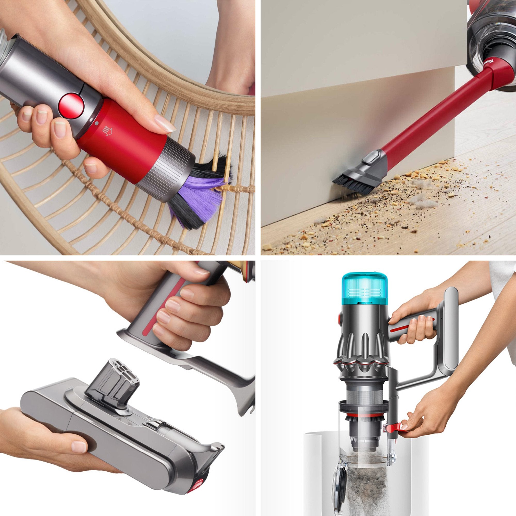 EAN 5025155108949 - Dyson V12 Origin Aspiradora escoba 2 en 1 Batería Secar HEPA Sin bolsa Níquel imagen 8