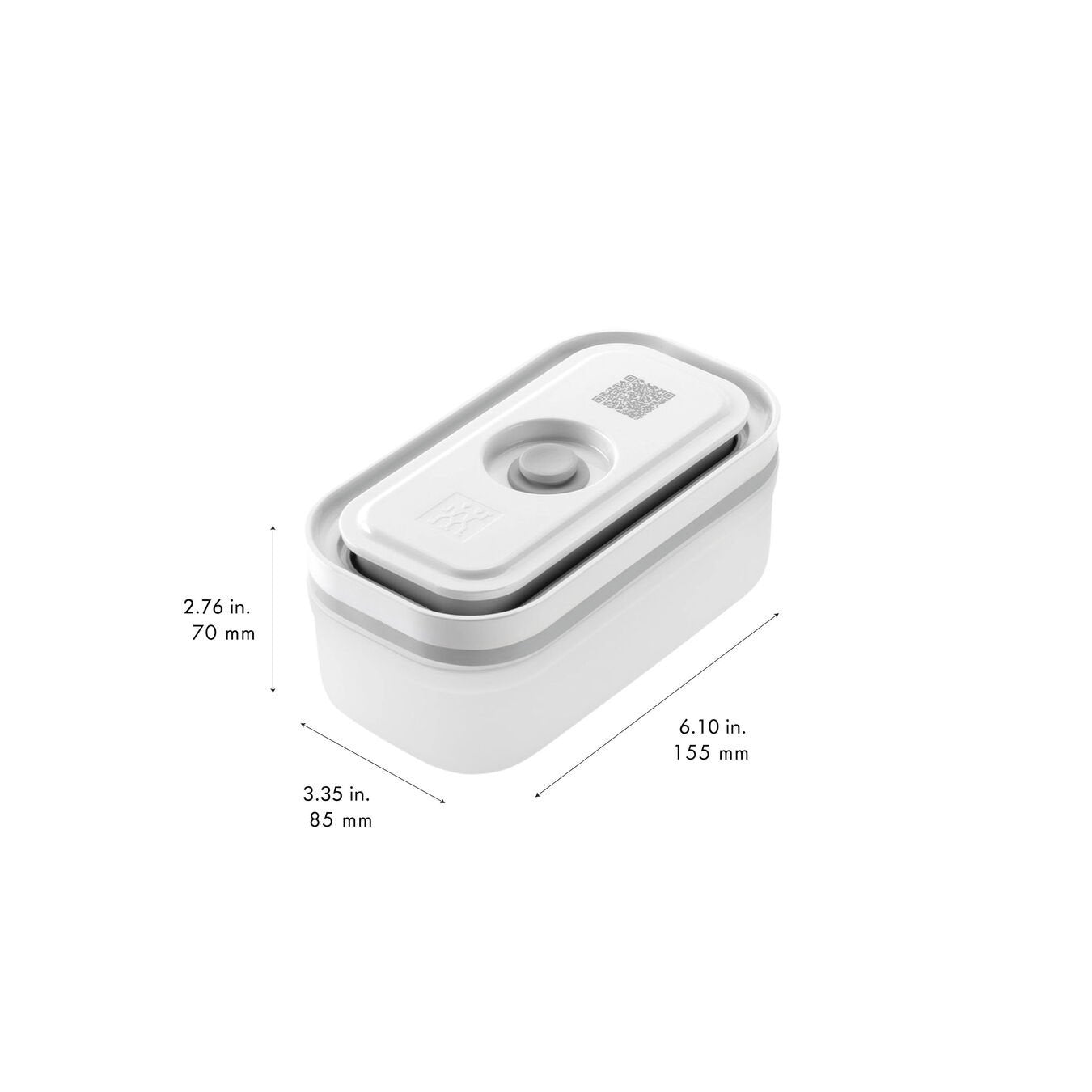 EAN 4009839523915 - ZWILLING 36804-003-0 recipiente de almacenar comida Rectangular Caja 3,94 L Gris 3 pieza(s) imagen 8