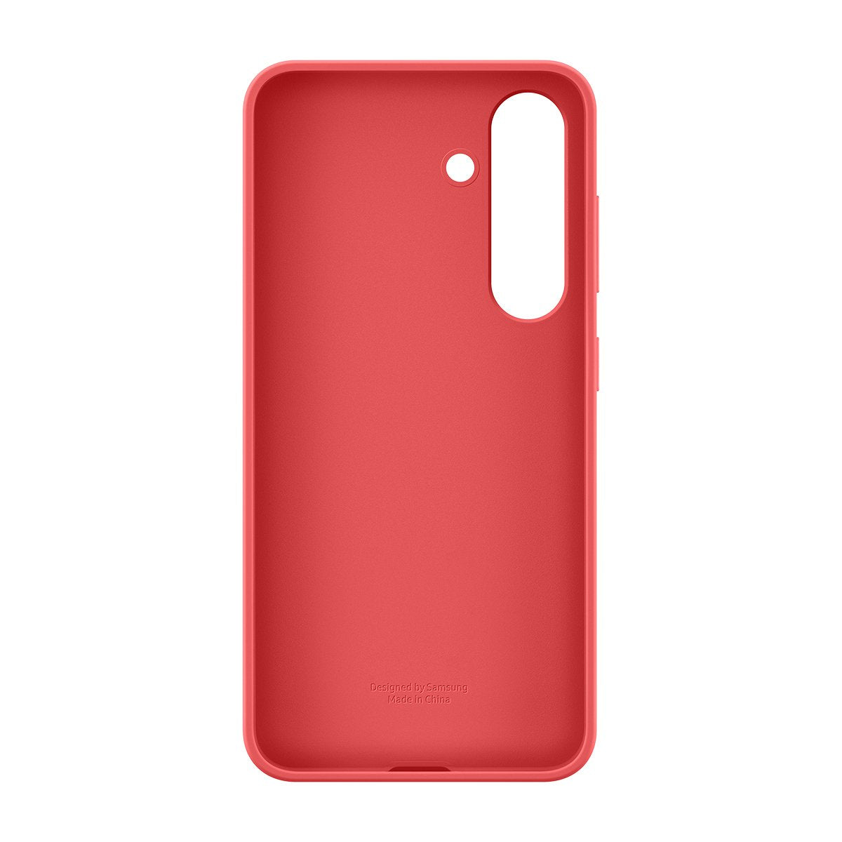 Samsung Silicone Case Galaxy S25 Rot