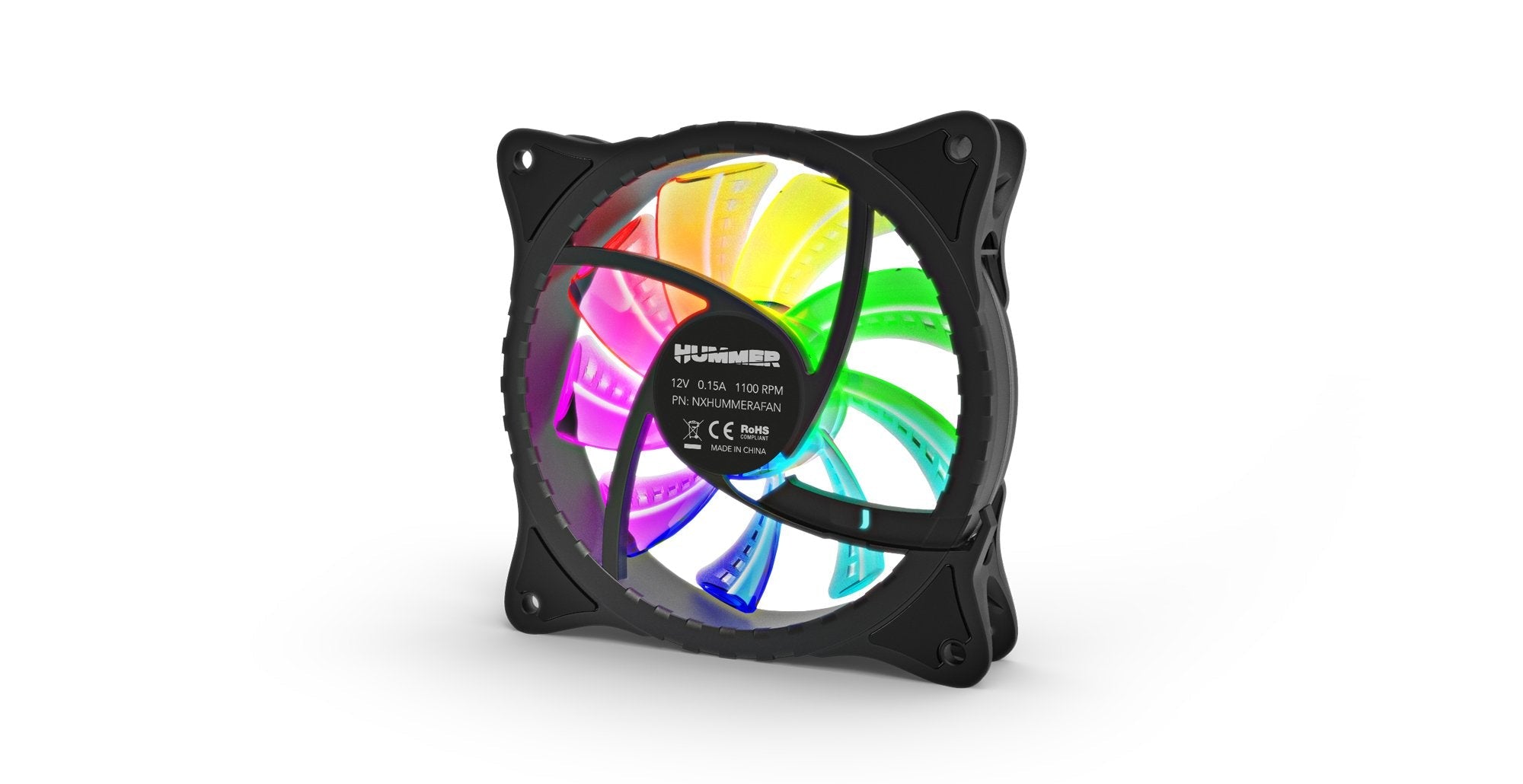 Nox Hummer A-Fan Ventilador Argb Inner Glow Fan
