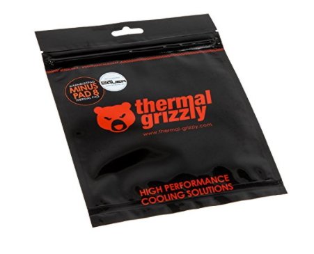 EAN 0753677507340 - Thermal Grizzly Minus Pad 8 compuesto disipador de calor Parche térmico 8 W/m·K imagen 1