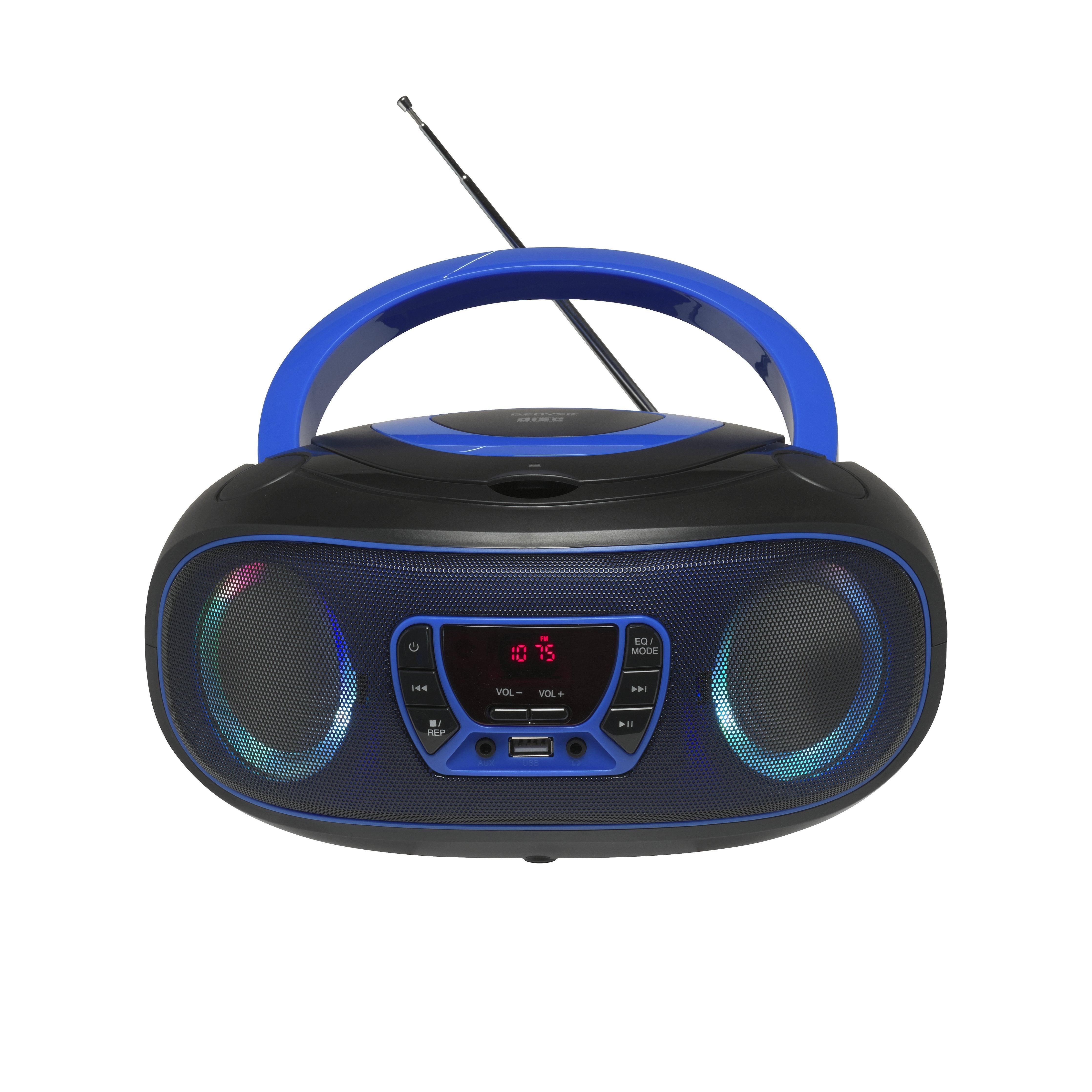 EAN 5706751040702 - Denver TCL-212BT BLUE Reproductor de CD portátil Negro, Azul imagen 1