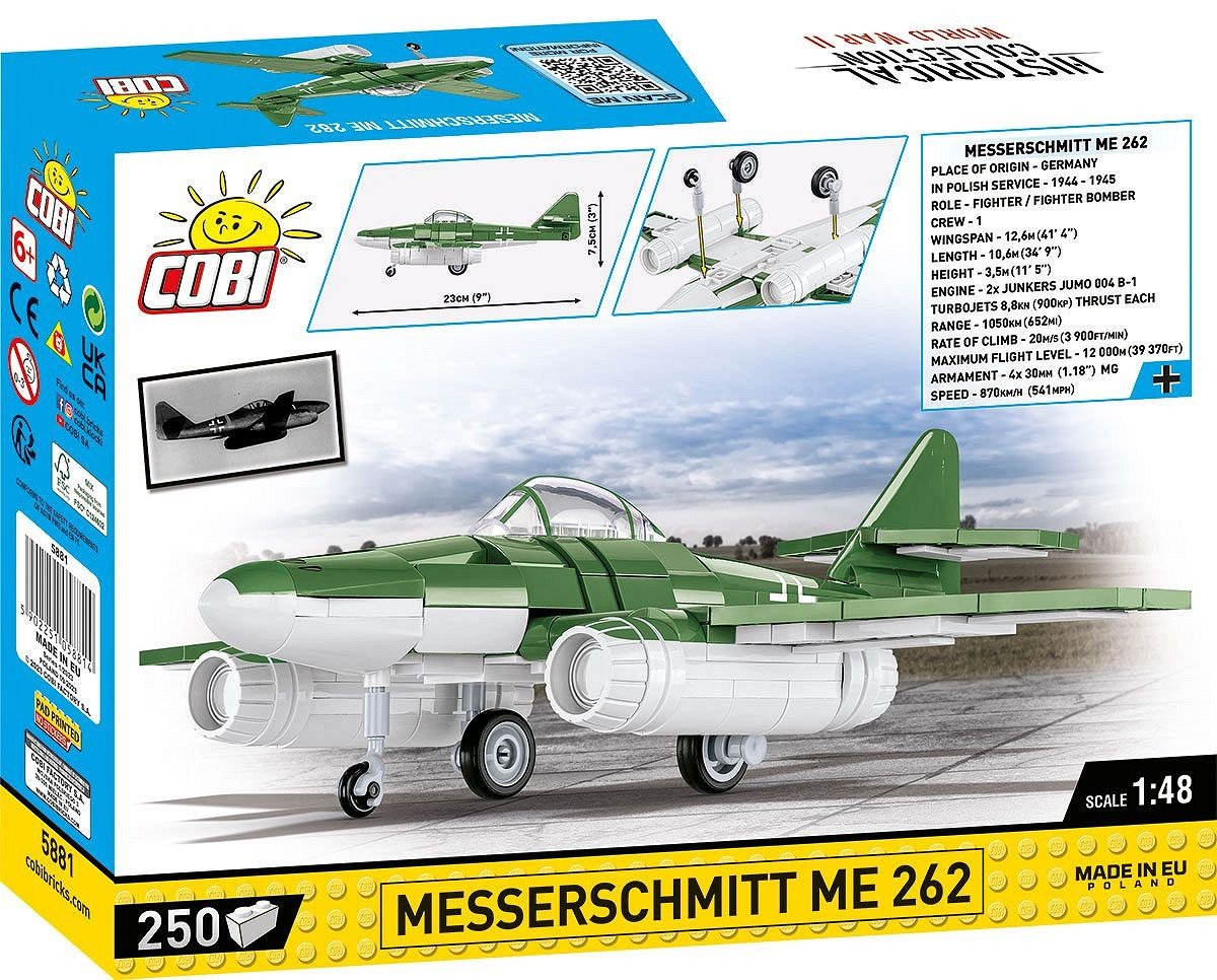 EAN 5902251058814 - COBI Messerschmitt Me262 imagen 10