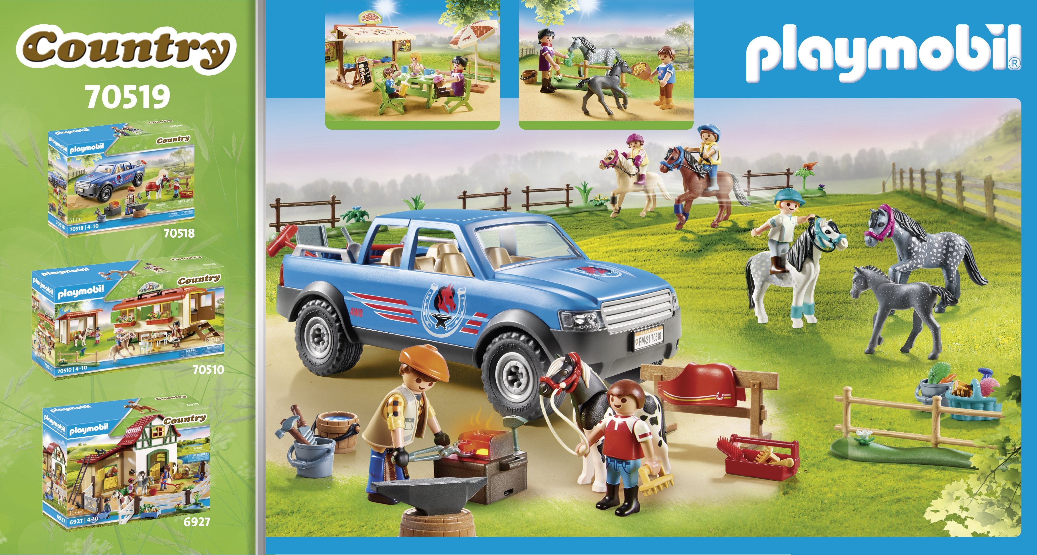 Playmobil 70519 Cafeteria Poni