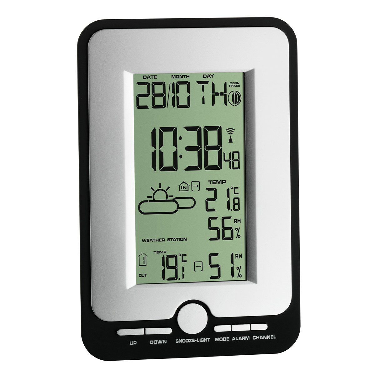 EAN 4009816027320 - TFA-Dostmann Multy Negro, Plata LCD Batería imagen 1