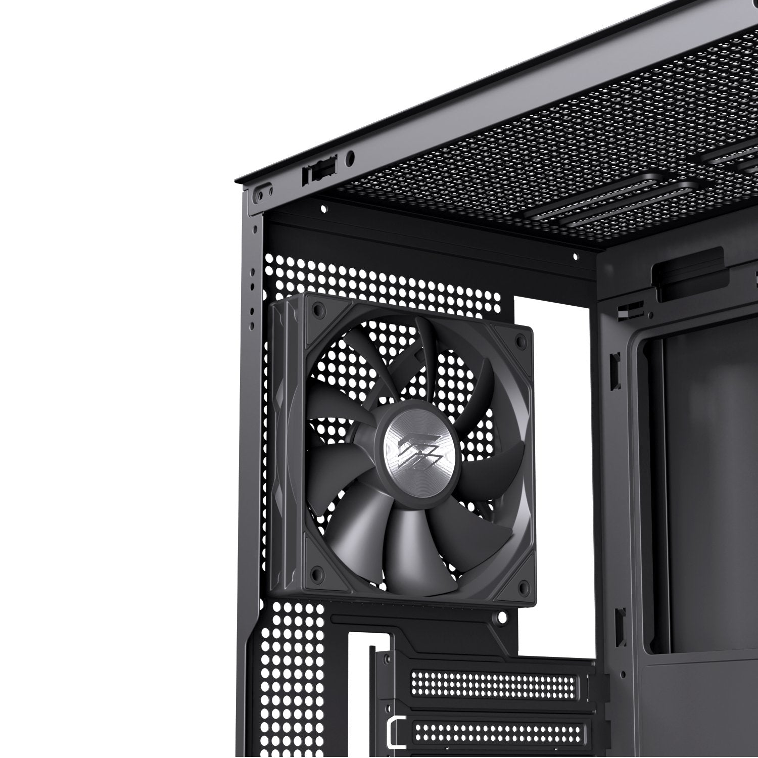 EAN 6977277360103 - Einarex EXCS-PL-600C-B carcasa de ordenador Midi Tower Negro imagen 9