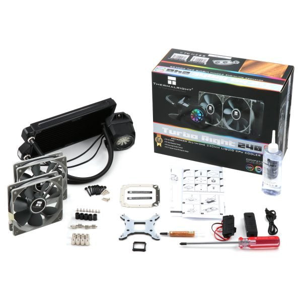 Refrigeracion Liquida Thermalright Turbo Right 240c - 115x / 1200 / 20xx / 1366 / Am4