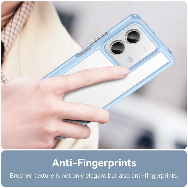 EAN 9145576285237 - Hurtel 9145576285237 funda para teléfono móvil 16,9 cm (6.67") Azul, Transparente imagen 5