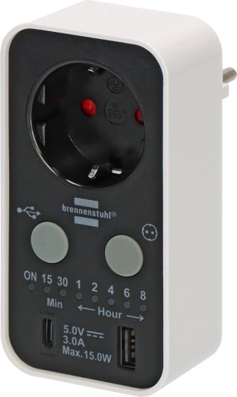 EAN 4007123686612 - Brennenstuhl 1506180 acoplador de enchufe eléctrico 13 A imagen 1