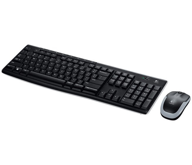 Teclado Húngaro Logitech Wireless Combo Mk270 Ratón Incluido Rf Inalámbrico Qwertz Negro
