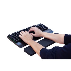 Logilink Reposa Muñecas 440 X 95 X 18mm Negro Id0142