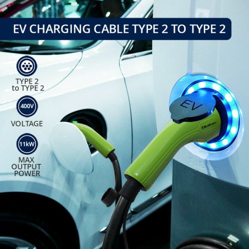 Ev Cable Tipoe2 For Car Charging 400v 11kw 16a