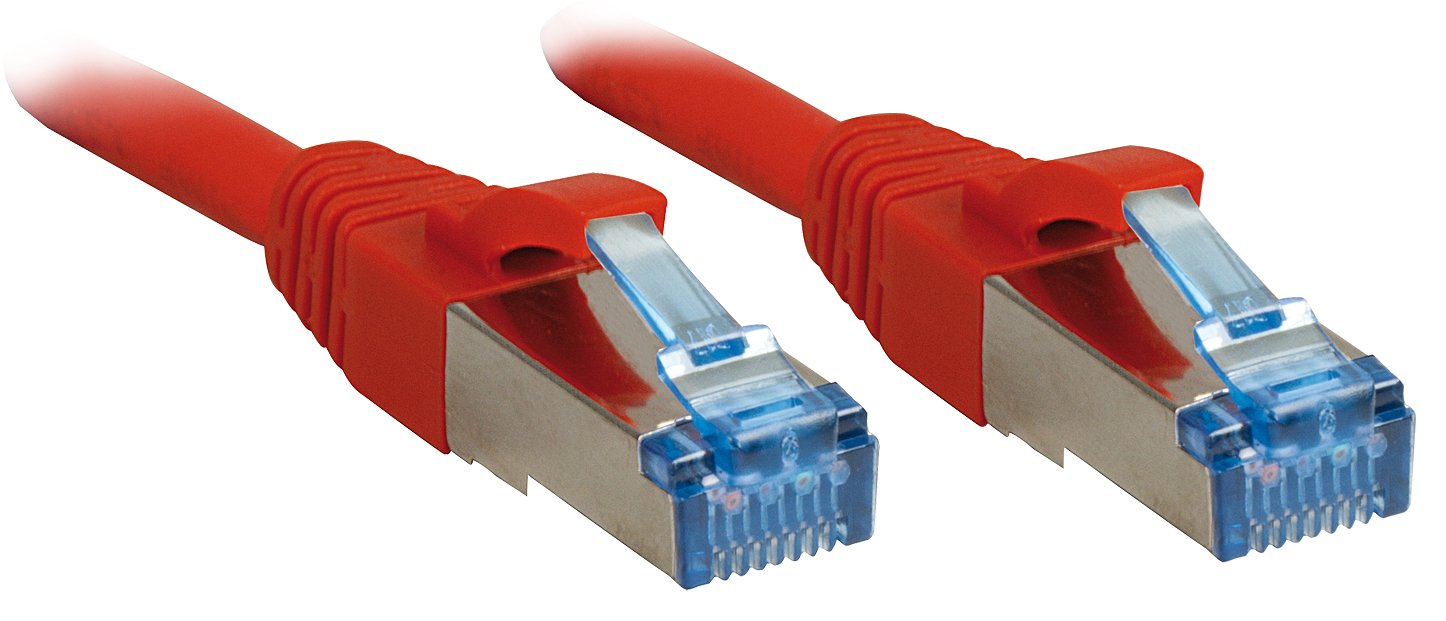 Cable Lindy Cat 6a S/Ftp Lszh 10m Red