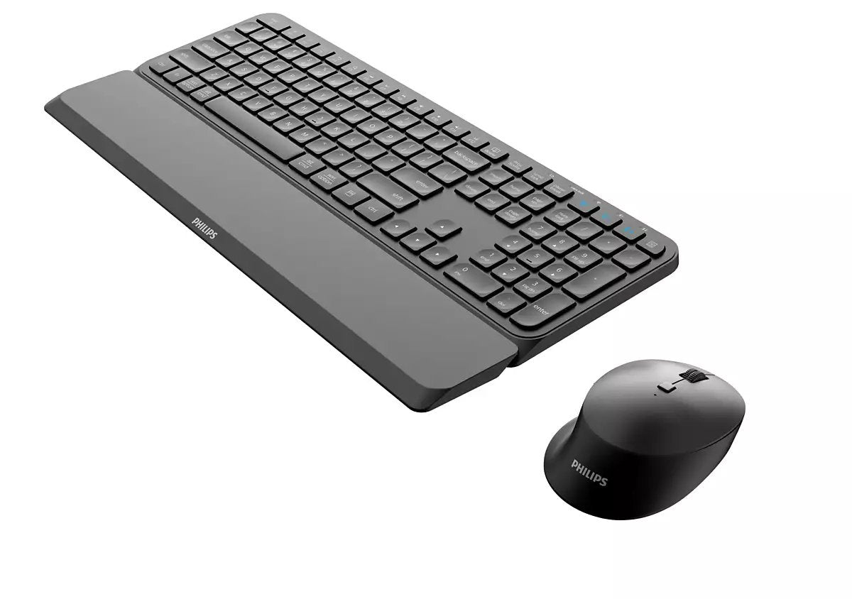 EAN 8712581779993 - Philips 6000 series SPT6607B/31 teclado Ratón incluido Universal RF Wireless + Bluetooth Negro imagen 3