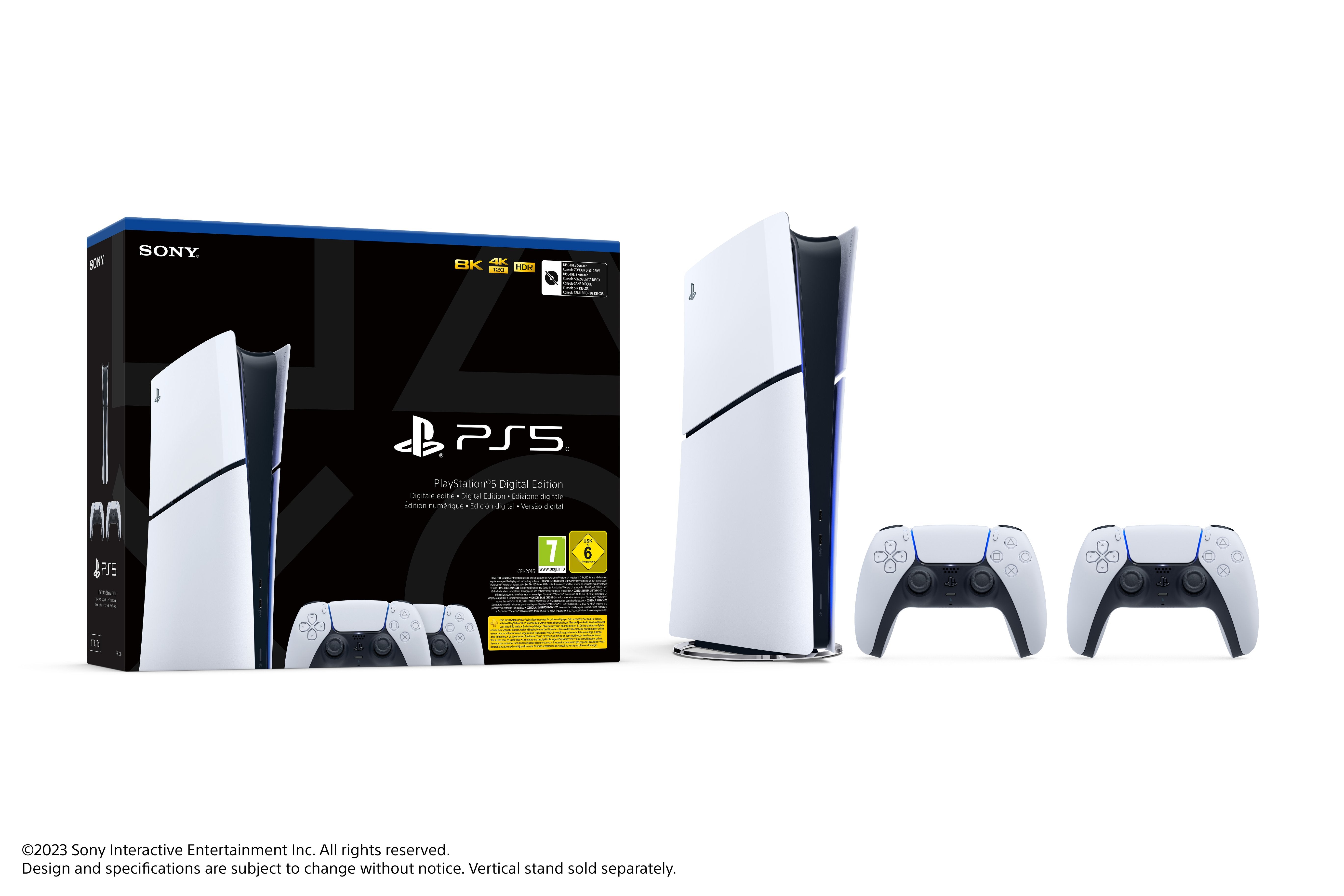 EAN 0711719581574 - Sony Playstation 5 Slim 1 TB Wifi Negro, Blanco imagen 1