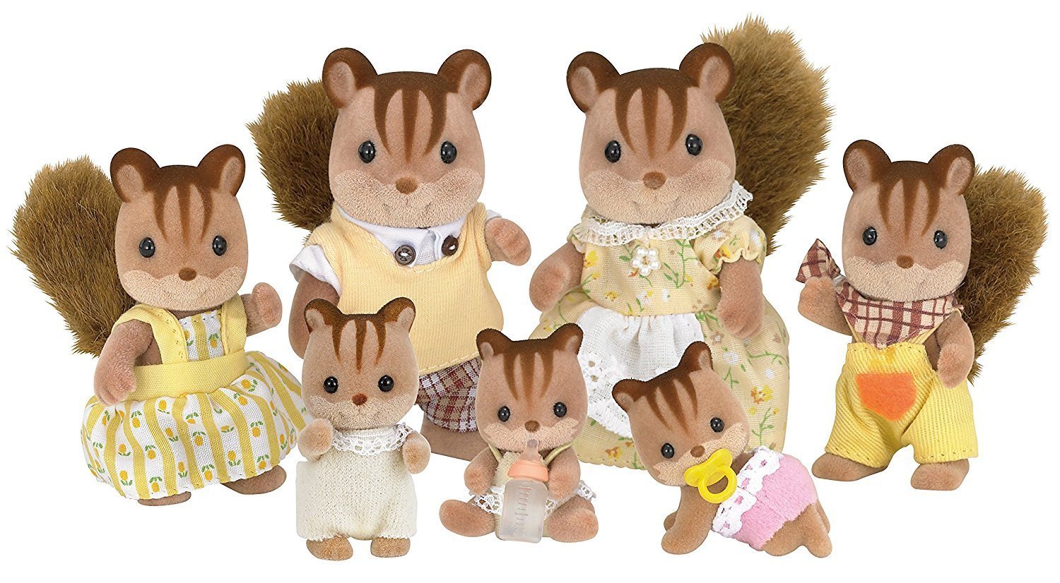 Epoch Sylvanian Families - Walnuss Eichhörnchen Familie L4172