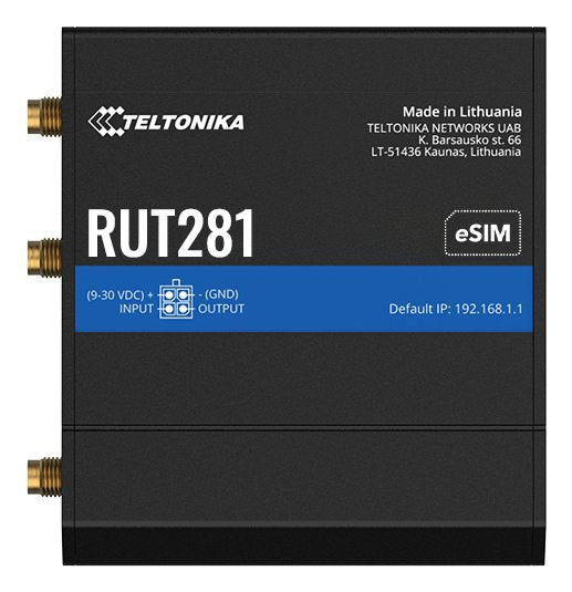 EAN 4779051845521 - Teltonika RUT281 Router de red móvil imagen 1