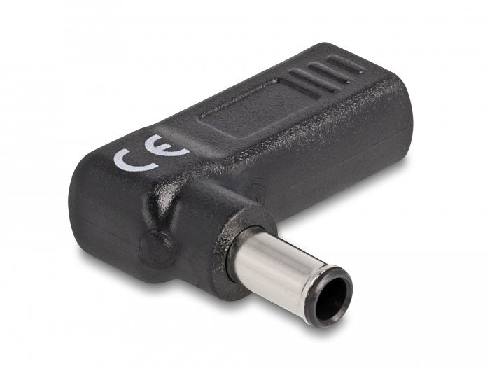 Delock Adapter Für Notebook Ladecable Usb Type-C Buchse Zu Sony 6,0 X 4,3 Mm Stecker 90° Gewinkelt
