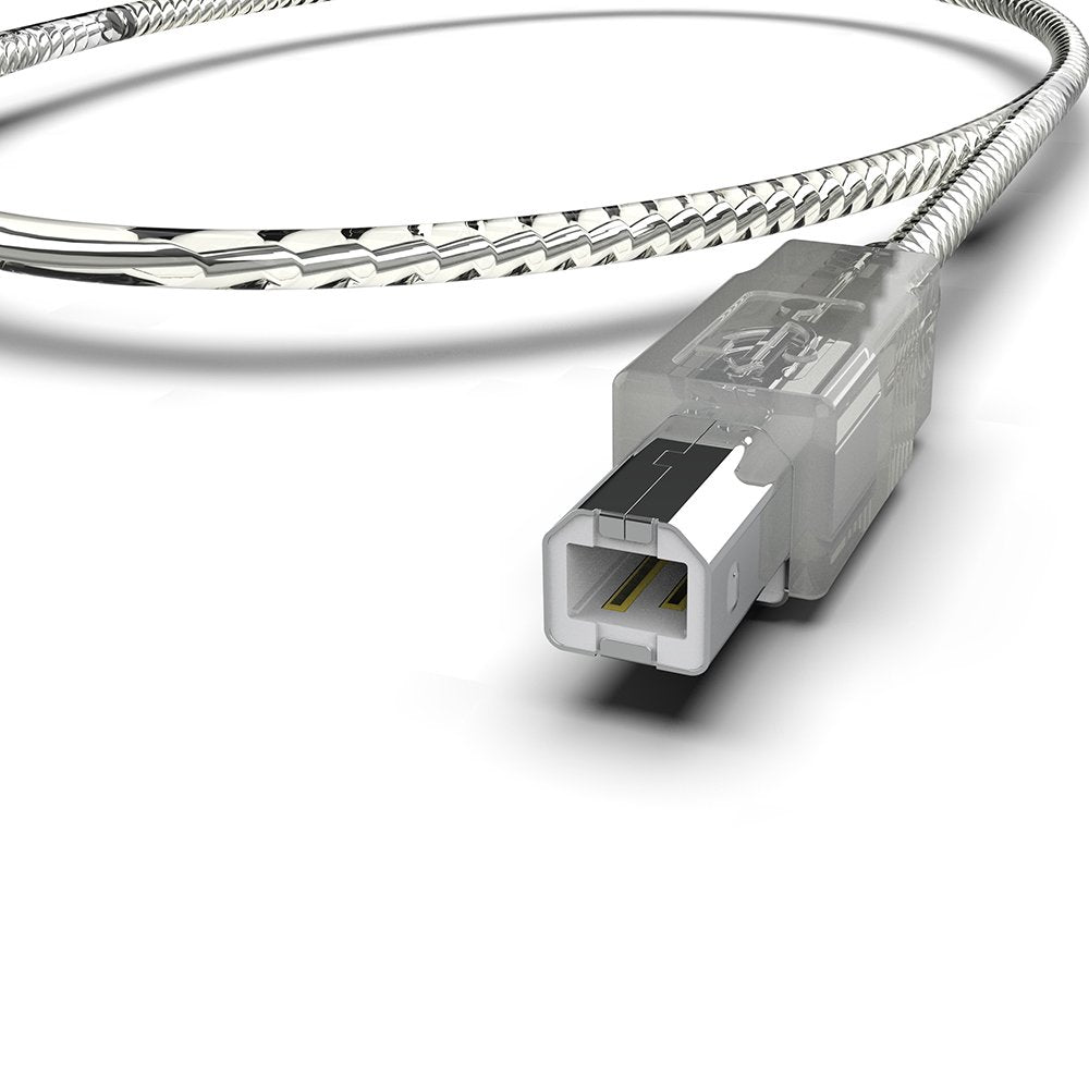Inca Druckercable Usb-A2.0->Anschluss Drucker 1.50m Transp.
