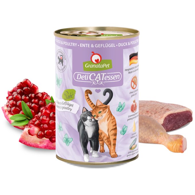 Granatapet Delicatessen Duck And Poultry - Comida Húmeda Para Gatos - 400g