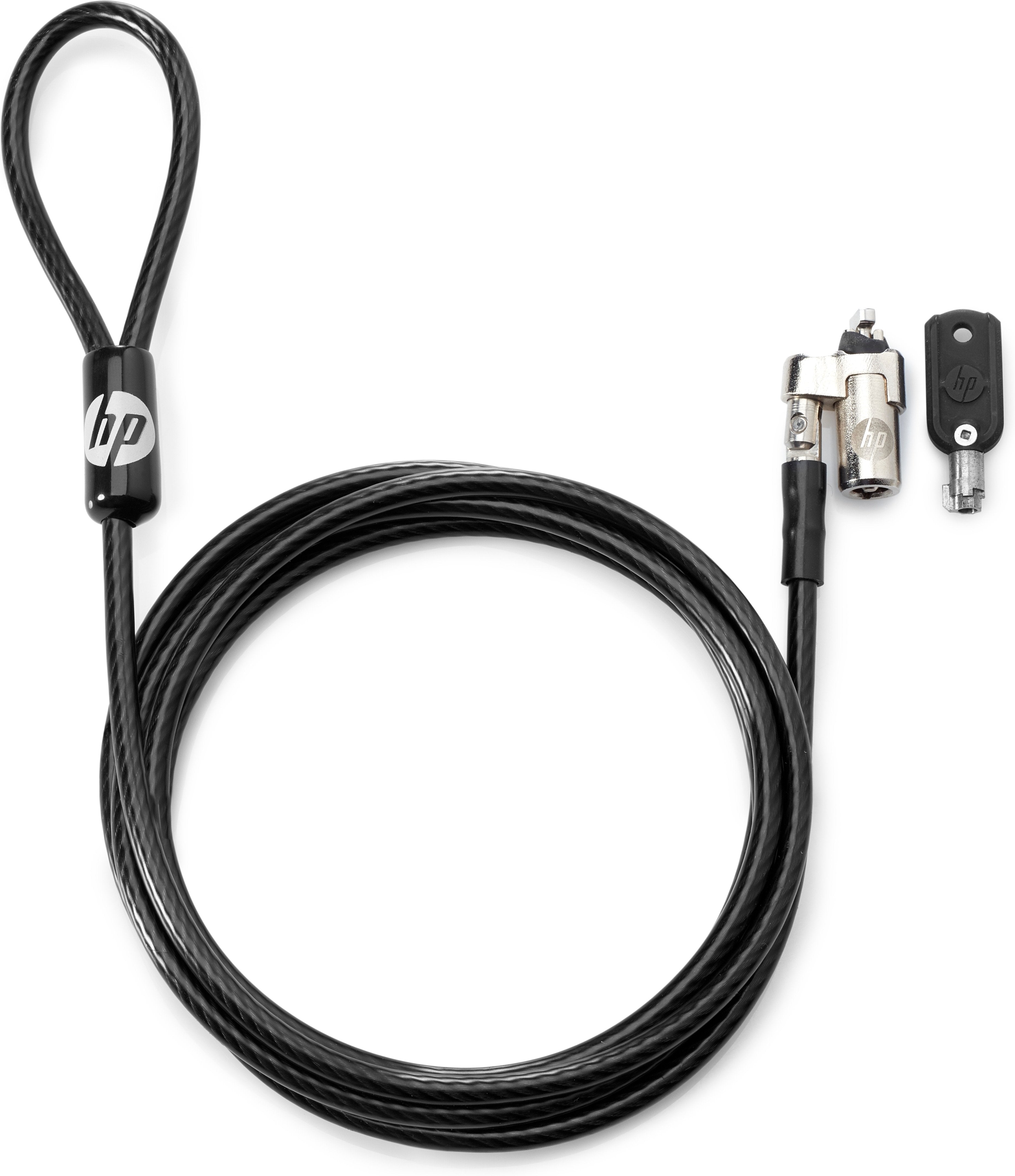 EAN 4573257522046 - HP Master Keyed Cable Lock 10mm cable antirrobo Negro 1,83 m imagen 1