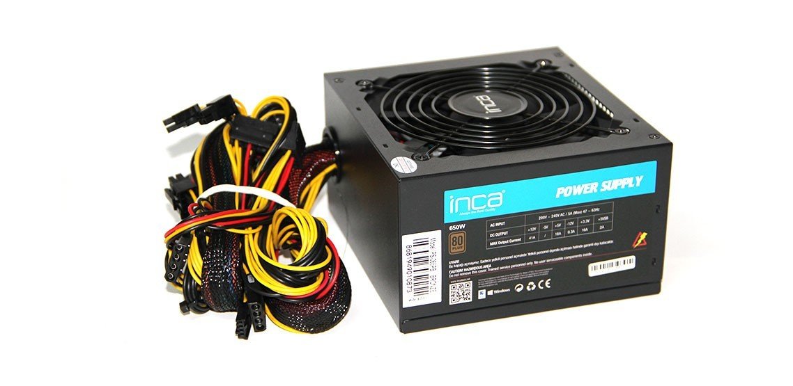 Inca 80+ Bronze Power Supply 650w