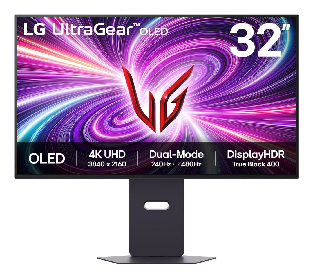 Monitor Lg 32gs95uv-B - 32" 4k Uhd Oled Dual Mode 240hz / 480hz