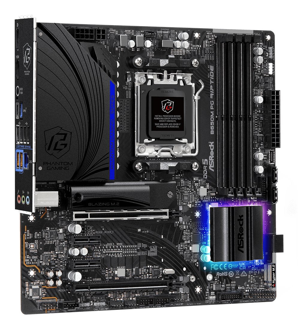 EAN 4710483940835 - Asrock B650M PG Riptide AMD B650 Zócalo AM5 micro ATX imagen 5