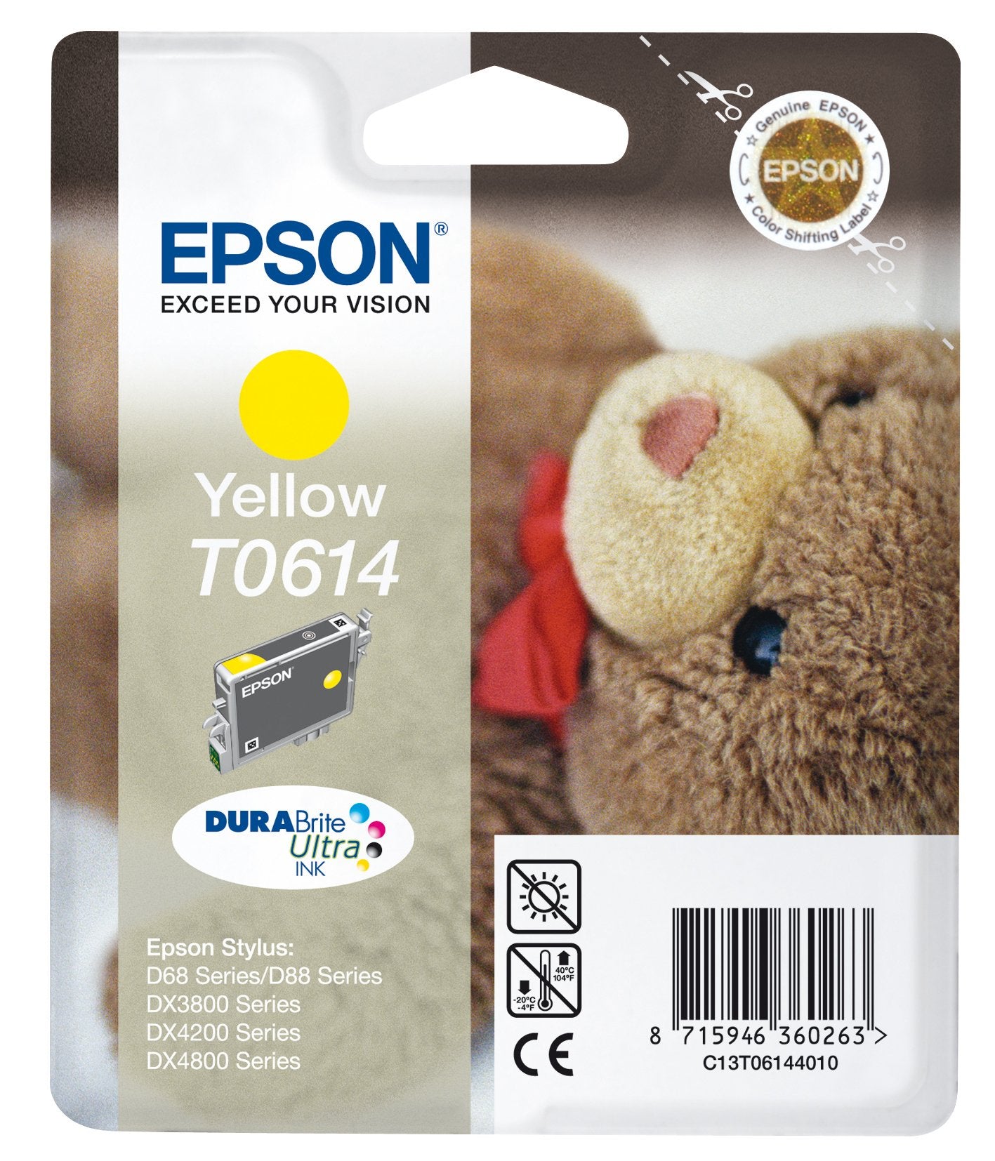 EAN 8715946360263 - Epson Teddybear T0614 cartucho de tinta 1 pieza(s) Original imagen 1