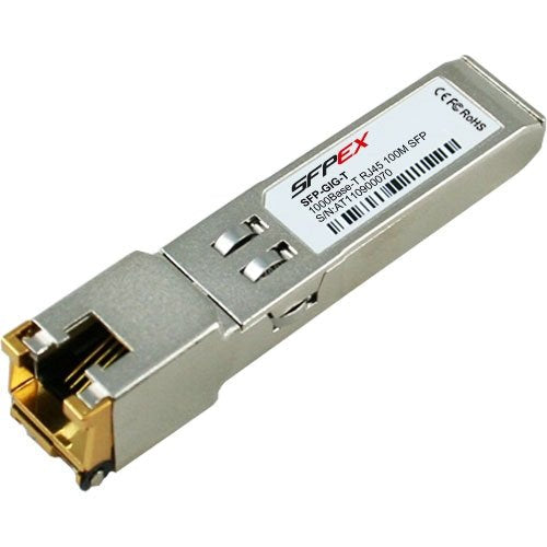 1000base-T Gigabit Ethernet Transceiver (Sfp Msa)