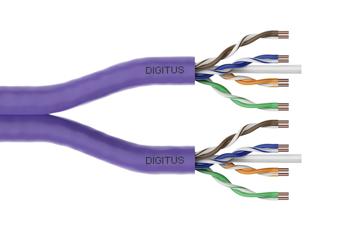 EAN 4016032494560 - Digitus DK-1614-VH-D-5 cable de red Púrpura Cat6 U/UTP (UTP) Alrededor imagen 1
