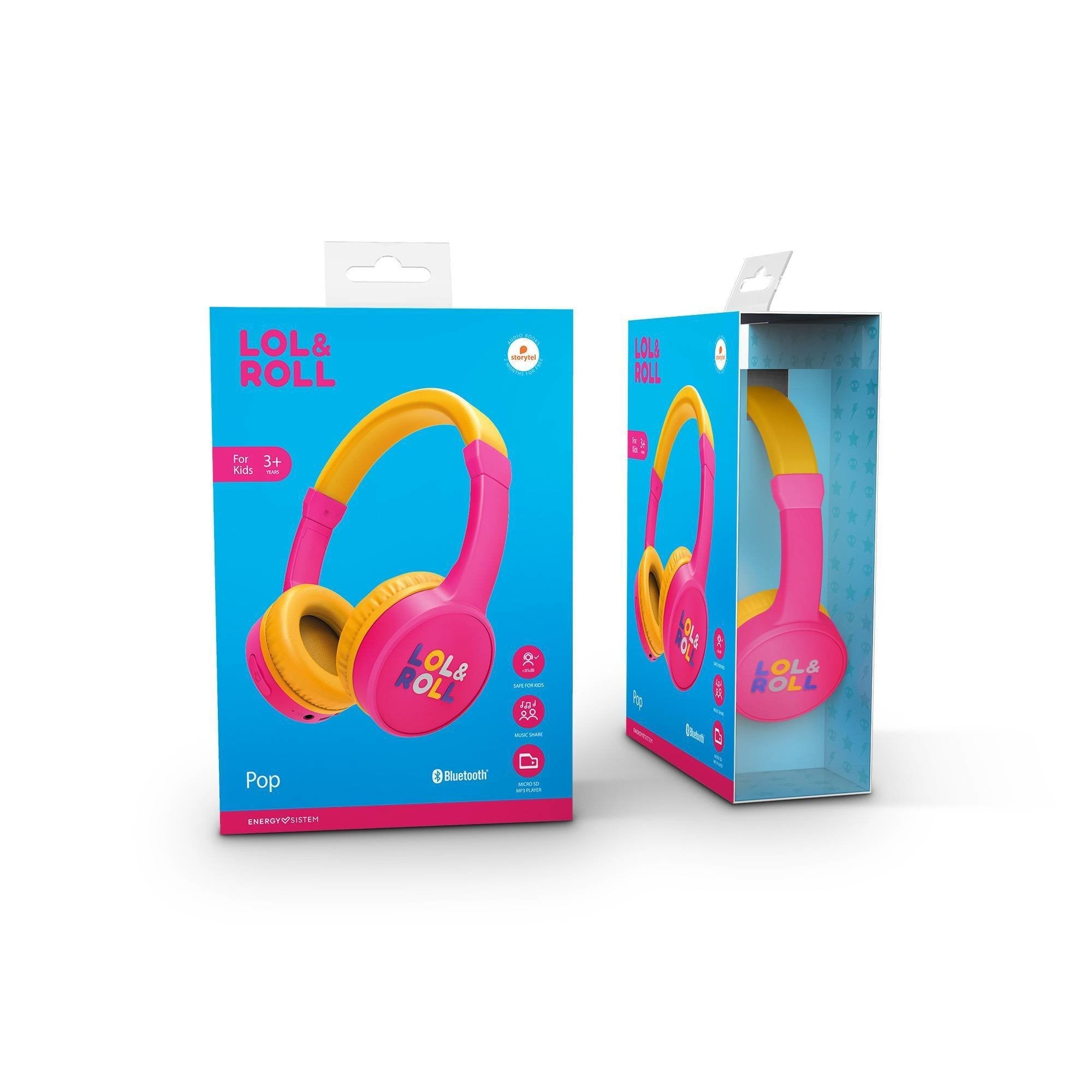Auriculares Micro Energy Sistem Lol Roll Pop Pink