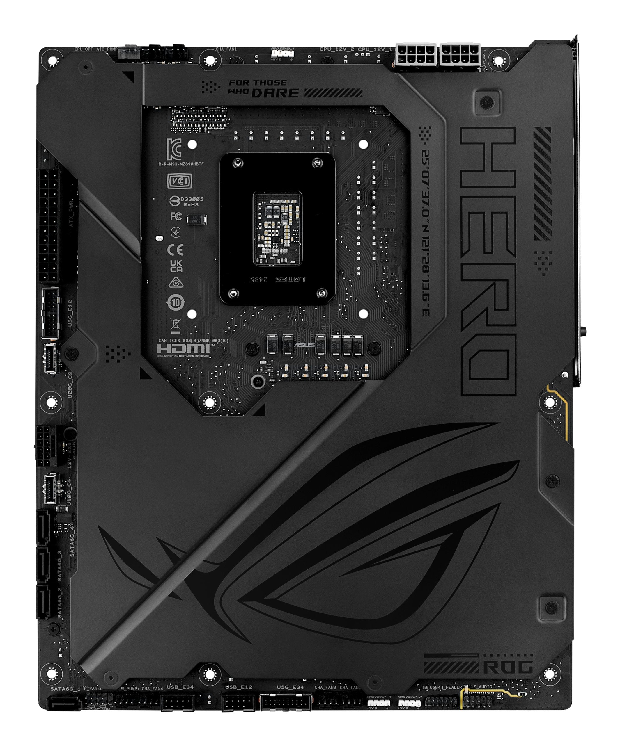 EAN 4711387847602 - ASUS ROG MAXIMUS Z890 HERO BTF Intel Z890 LGA 1851 (Socket V1) ATX imagen 10
