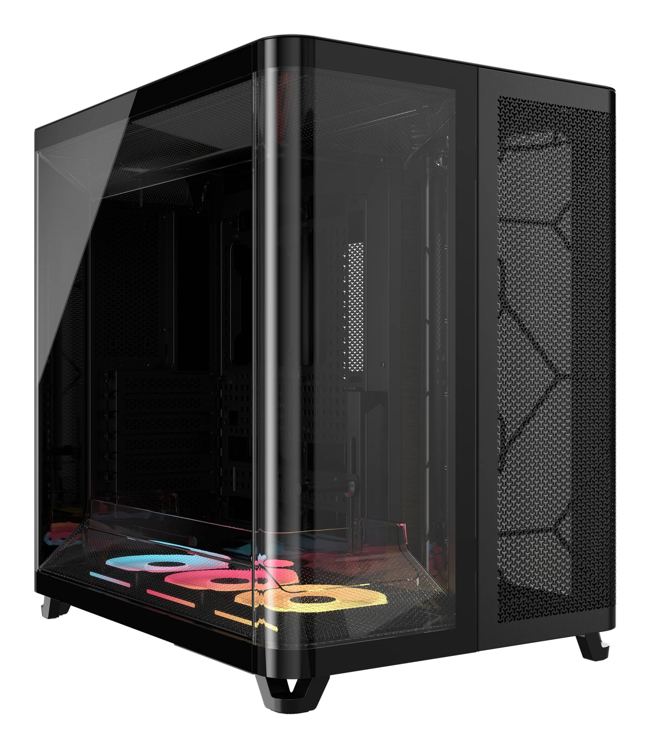 EAN 0840440406570 - Corsair AIR 5400 LX-R RGB iCUE LINK Midi Tower Negro imagen 1