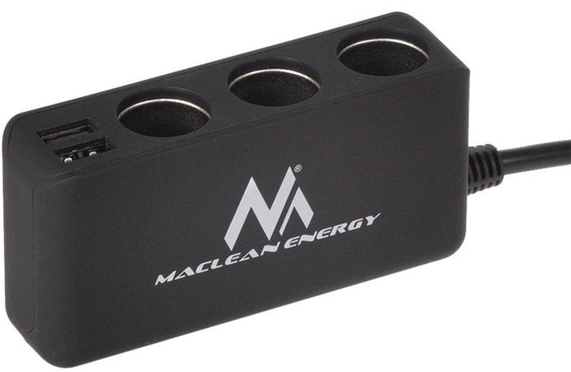 EAN 5902211102946 - Maclean MCE117 cargador de dispositivo móvil Smartphone, Tableta Negro Encendedor de cigarrillos Auto imagen 3