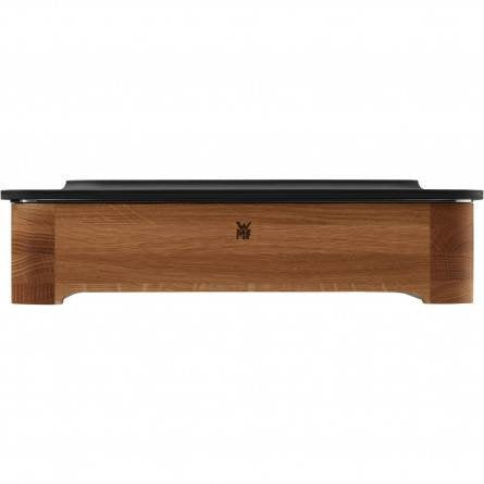 Wmf Fusiontec Rectangular Cerámico, Acero, Madera Cazuela Para Hornear