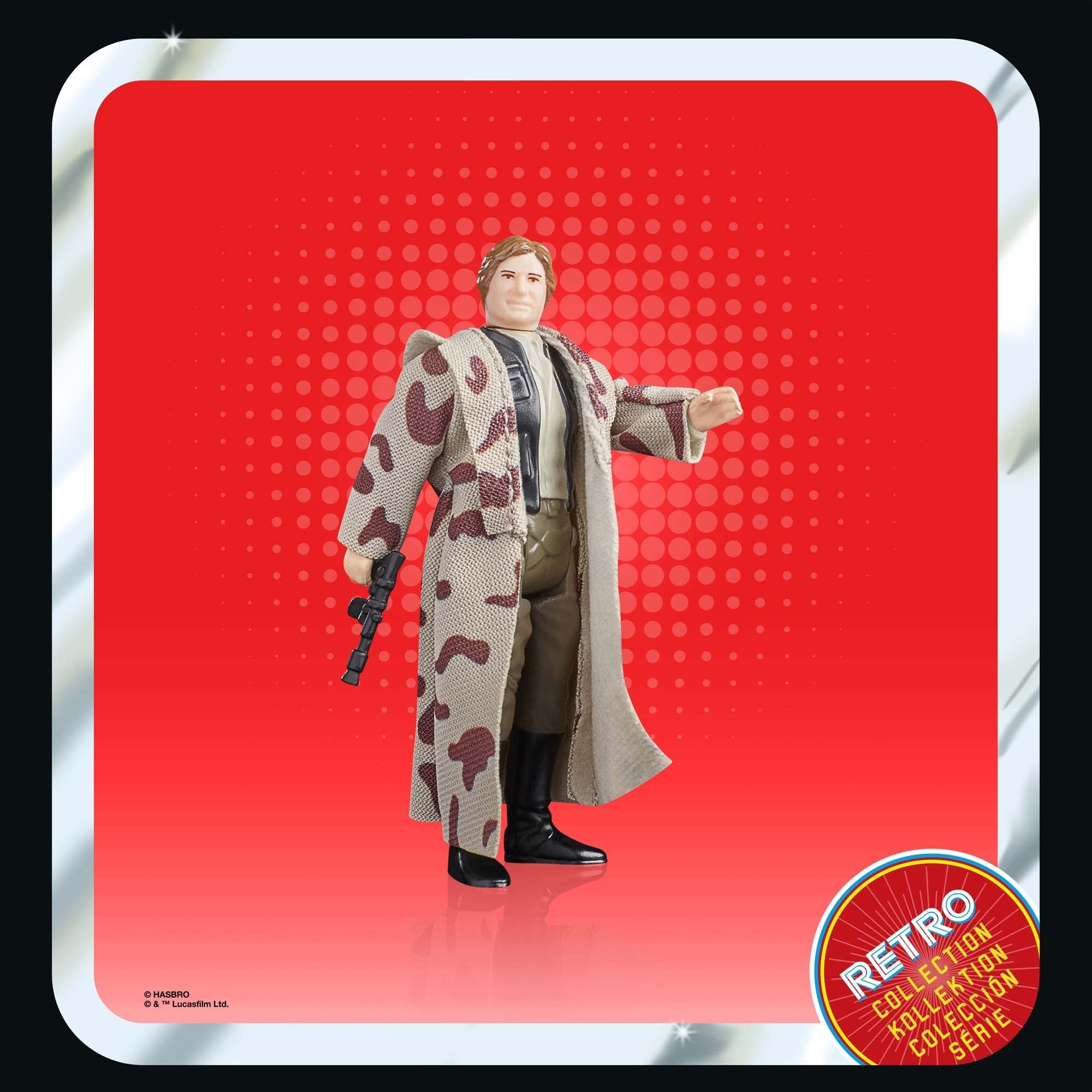 Figura Hasbro Star Wars Retro Collection El Retorno Del Jedi Han Solo (Endor)