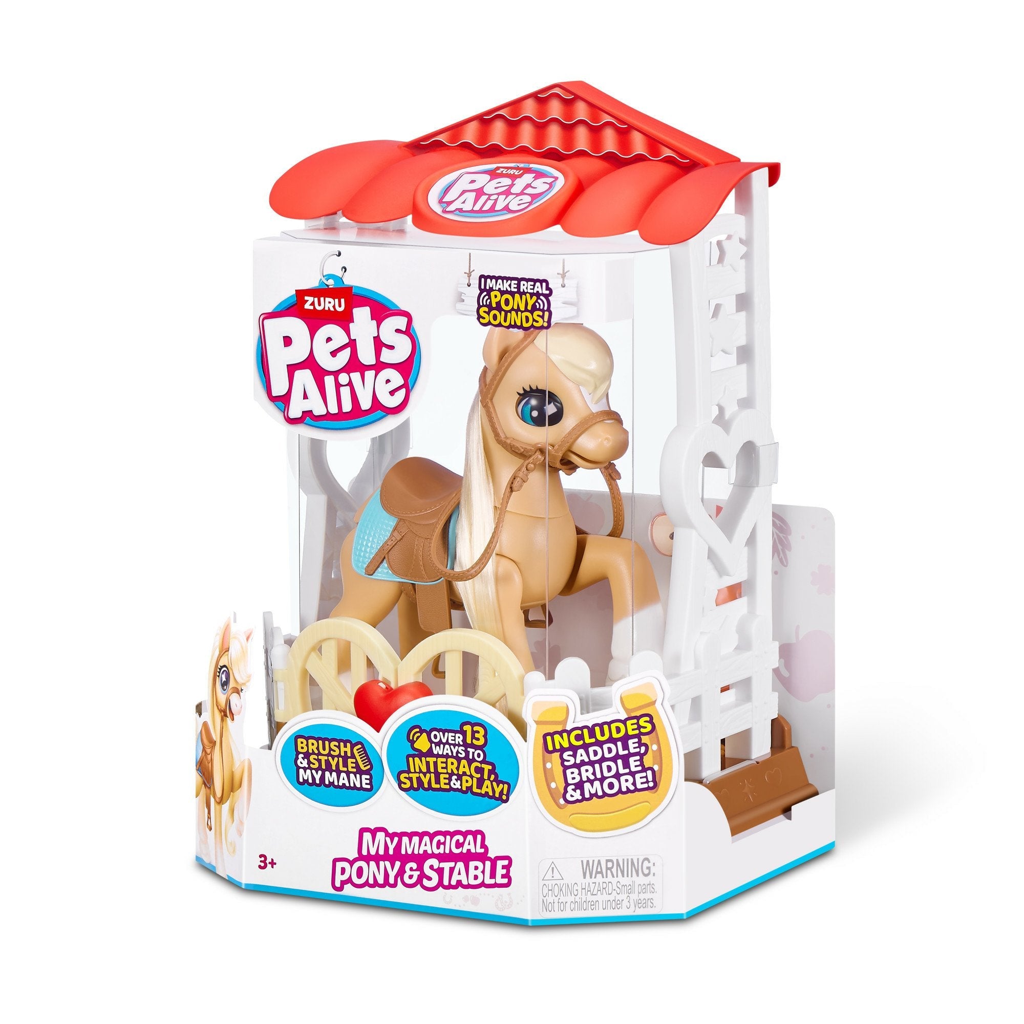 Zuru Pets Alive - My Magical Pony Con Una Figura De Juego Estable 4894680029675.0