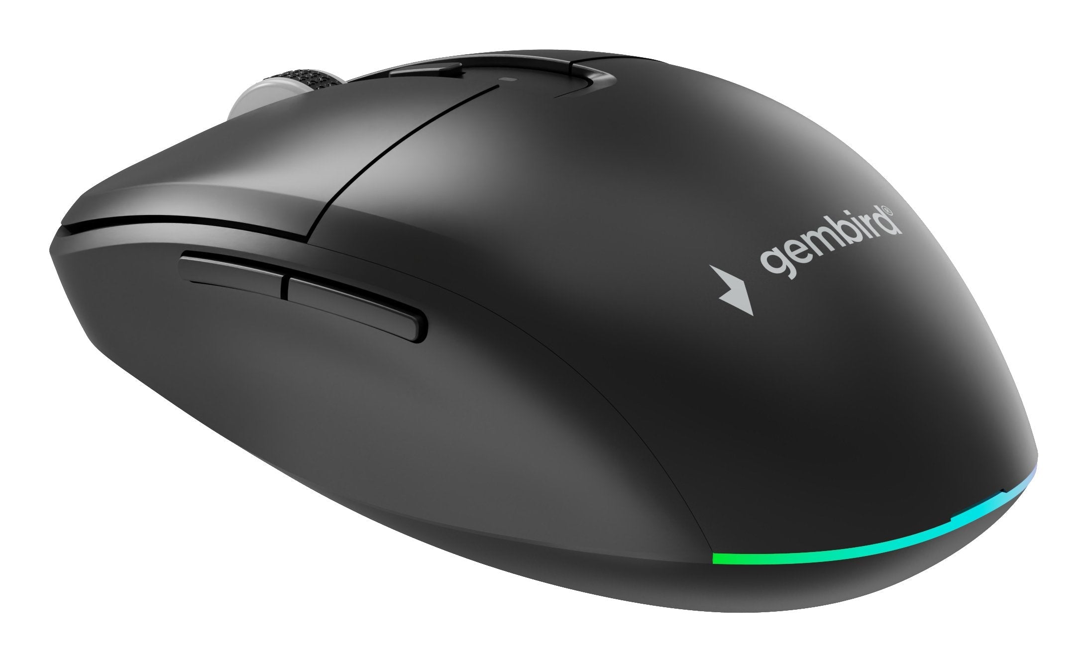 Gembird Dual-Mode 6-Button Wireless Mouse 2.4g + Bt Black