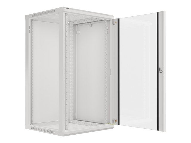 EAN 5901969403282 - Lanberg WF01-6622-10S armario rack 22U Bastidor de pared Gris imagen 12