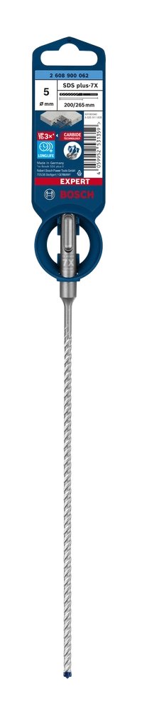 Bosch Taladro Percutor Experto Sds-Plus-7x, Ø 5mm 2608900062