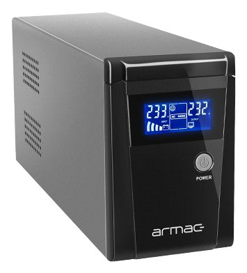 EAN 5901969406580 - Armac O/650E/LCD sistema de alimentación ininterrumpida (UPS) Línea interactiva 0,65 kVA 390 W 2 salidas imagen 3