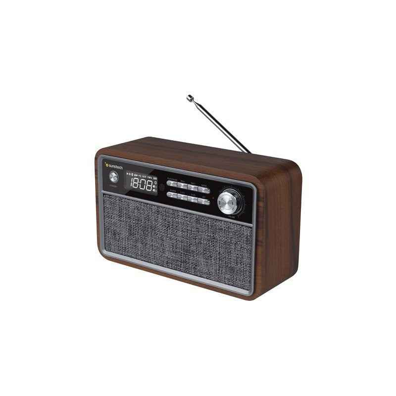 Radio Vintage Sunstech Rpbt500 Madera
