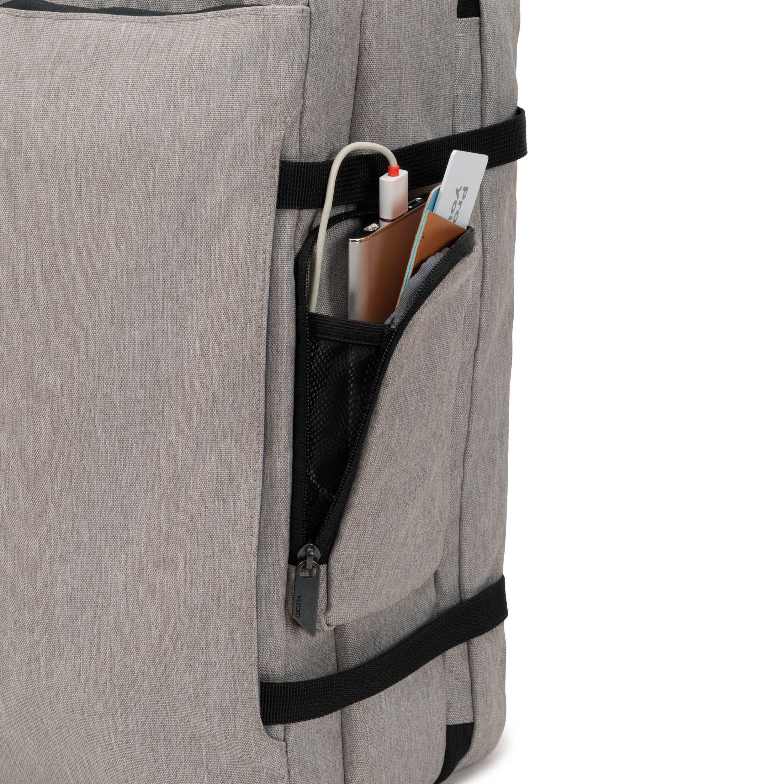Dicota Dual Plus Edge Mochila Para Portátil Mochila Gris