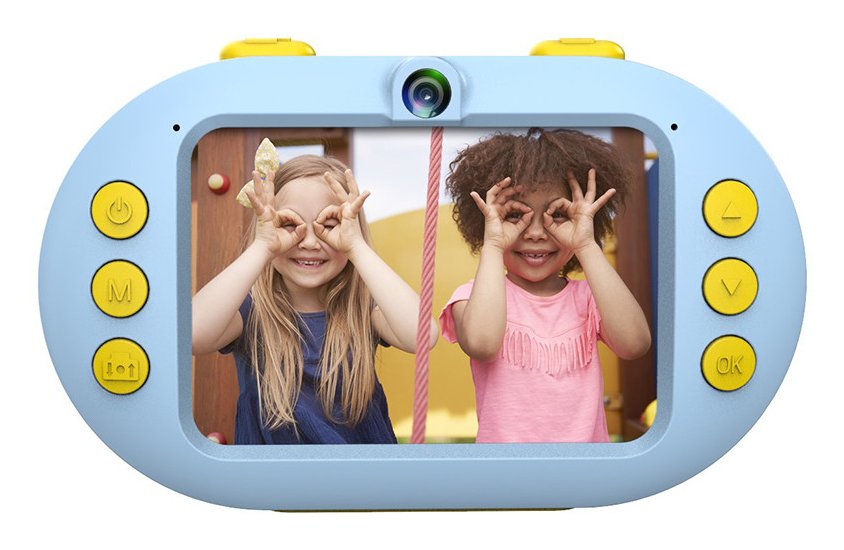 Cámara Digital Deportiva Agfaphoto Realikids Cam Waterproof 16mp Azul Incluye Tarjeta Micro Sd 8gb