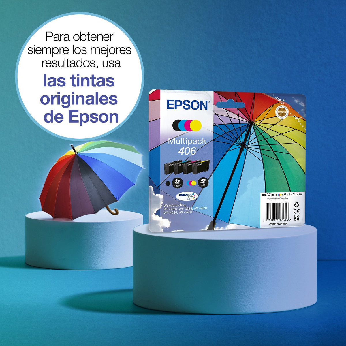 Epson Multipack 4-Colours 406 Durabrite Ultra Ink