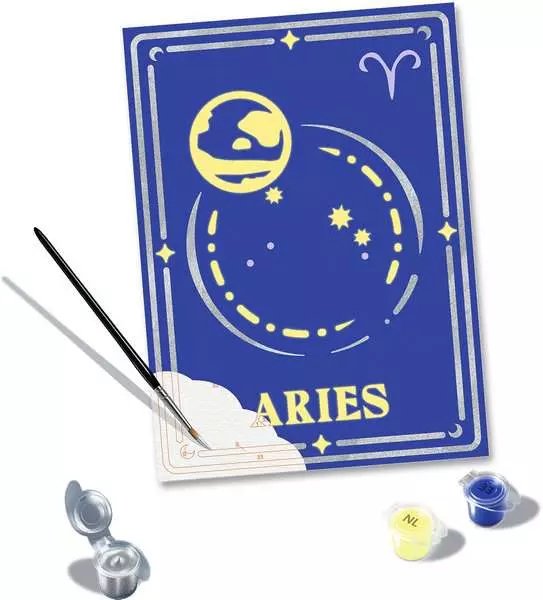 Ravensburger Creart - Signo Zodiacal Aries, Pintura 23736