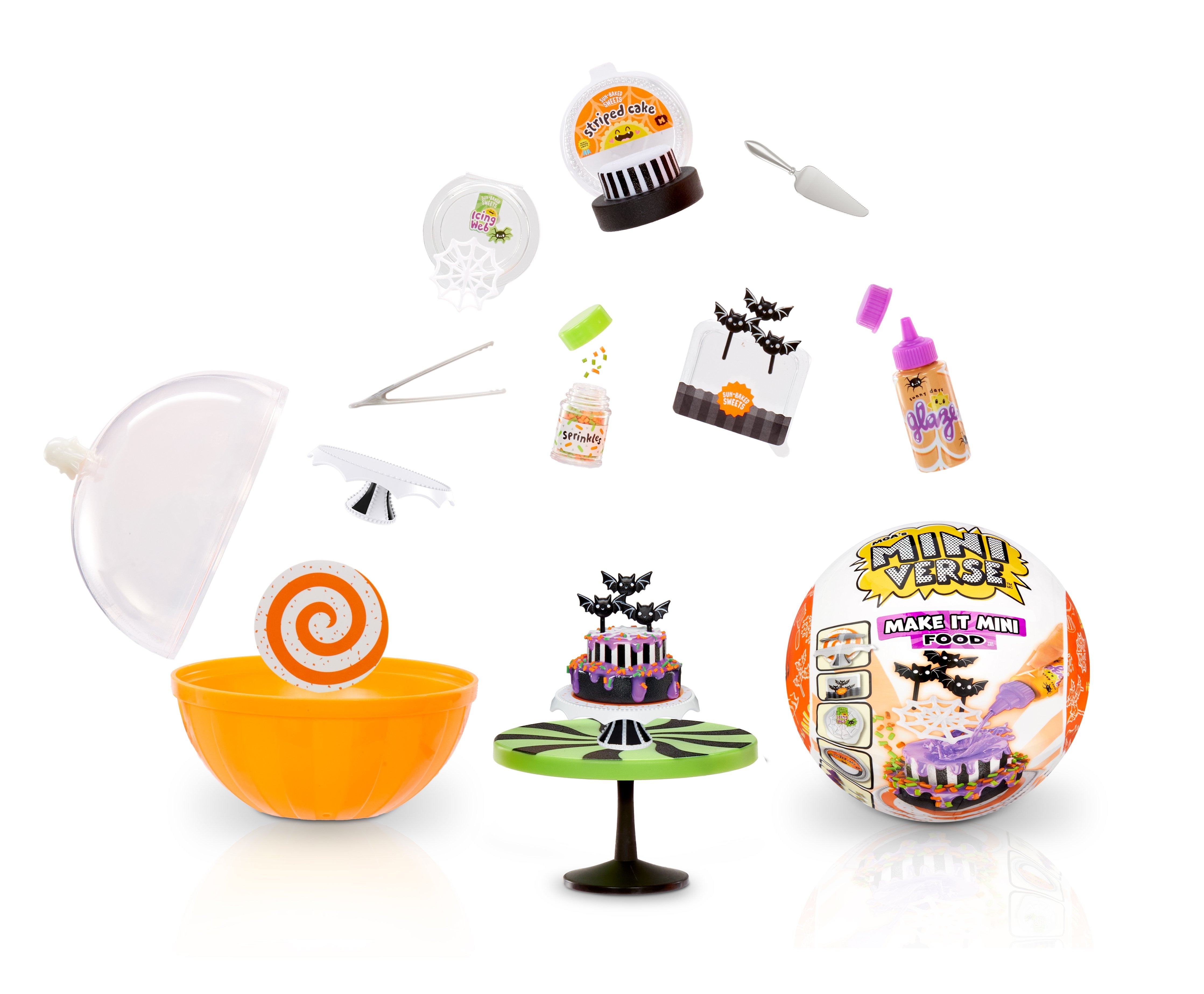 Mga Entertainment Mga'S Miniverse Make It Mini Food Serie De Halloween 2 Beetlejuice Beetlejuice Mini Coleccionables, Accesorios Para Muñecas Artículo Variado 531111-Euc
