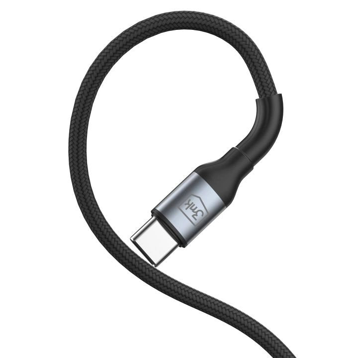 Cable 3mk Hyper N-Series C To C 1m Pd 3.0 Qc 3.0 20v 5a 100w Black